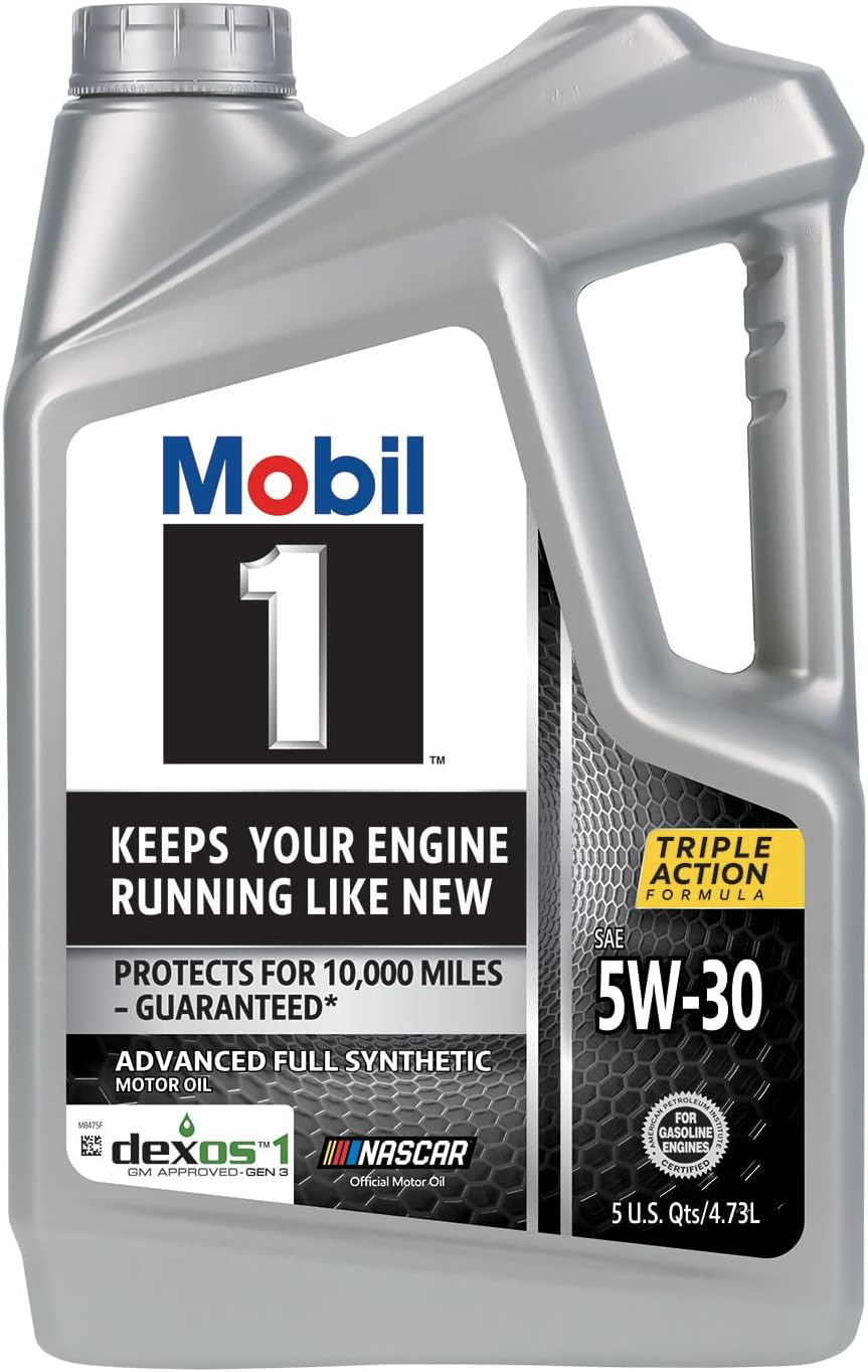 Full Synthetic Motor Oil 5W-30, 5 Quart (Pack of 2) W434