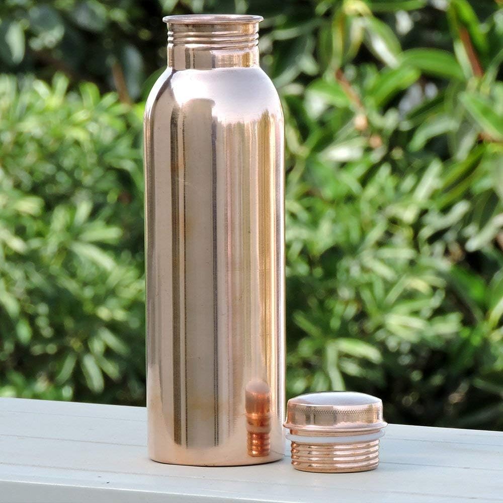 Copper Water Bottle Leak Proof 33.84 oz F633409