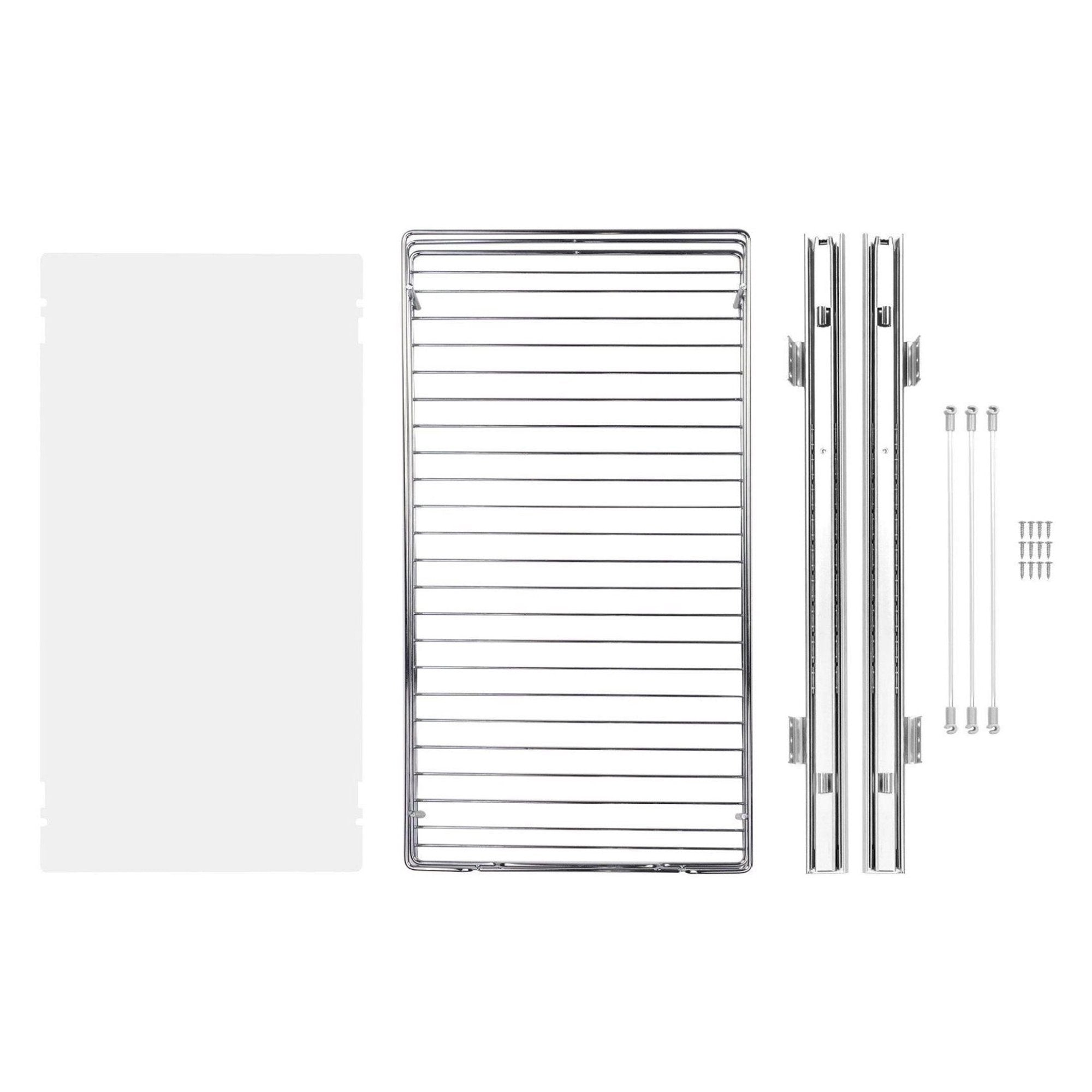 Chrome Steel Pull Out Cabinet Organizer for Kitchen, Bathroom, Under Sink I981698