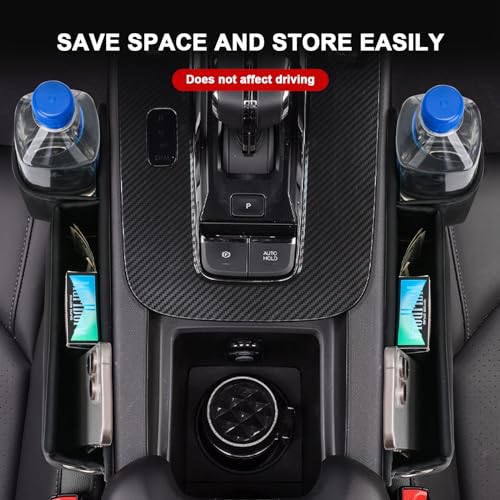 Car Leather Cup Holder Gap Bag Seat Storage Box Organizer H458507