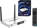 Newest vSeeBox Elite 2023 Smart TV Box with Voice Control, 4GB DDR3, 128GB eMMC, Android 10, Wi-Fi 6, 8K HDMI, H.265, Dual-Band Wi-Fi, Ethernet, Bluetooth Remote