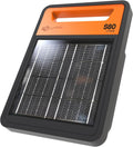 Gallagher S80 Solar Electric Fence Charger | Powers Up to 30 Miles / 100 Acres of Fence | Solar Lithium Technology | 0.8 Joule Solar Energizer for Poultry, Livestock, Gardens, and Wildlife Exclusion