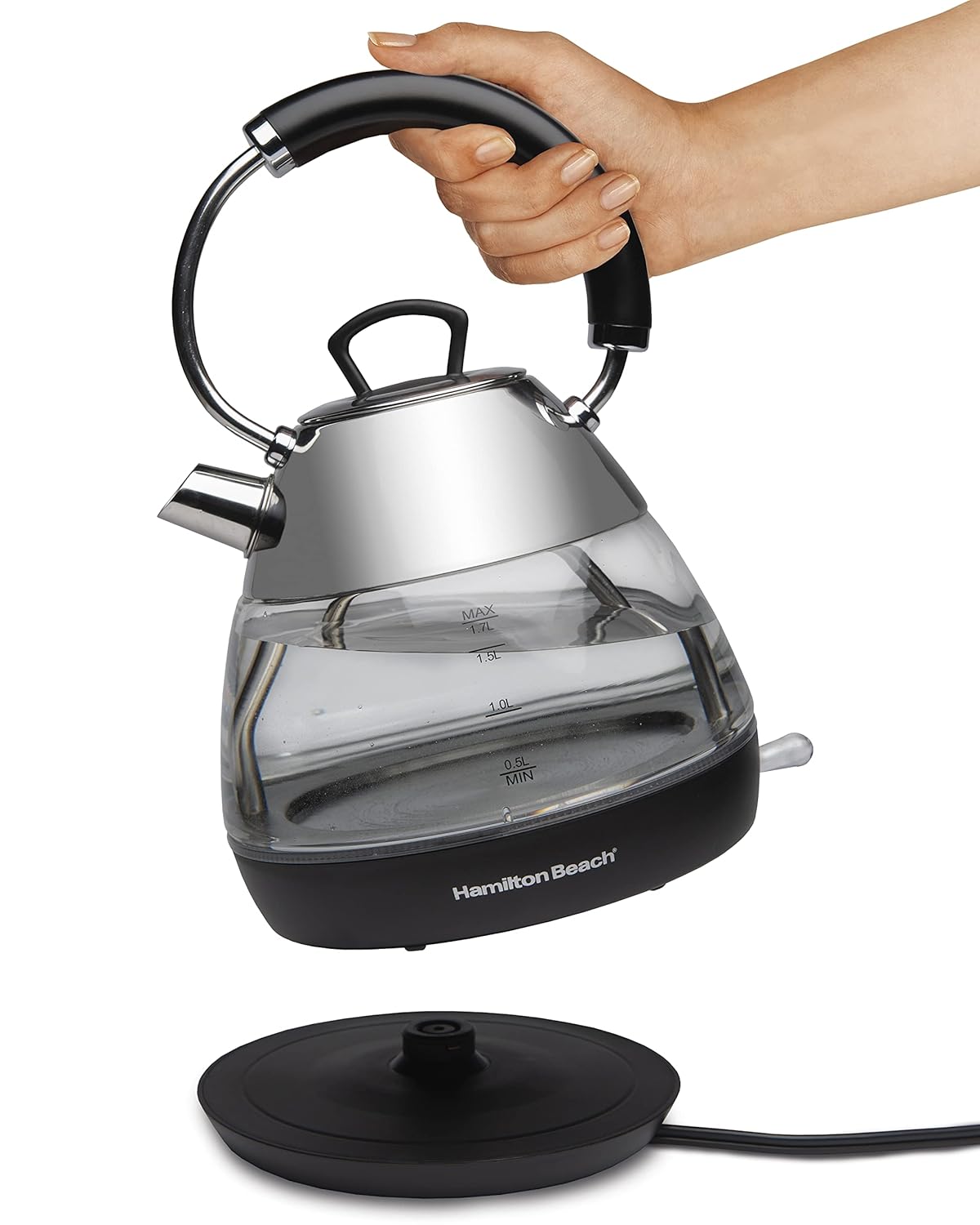 Glass Kettle J2343