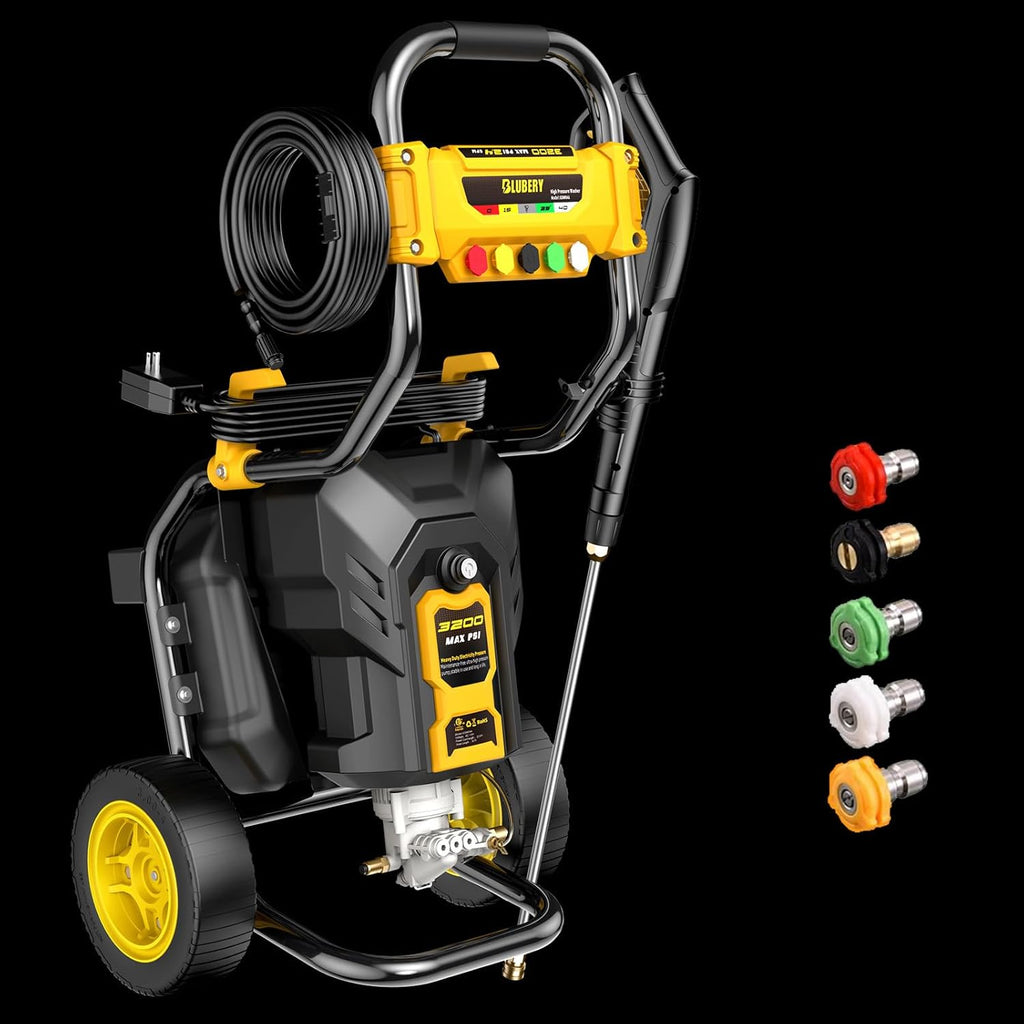 Electric Pressure Washer, 3200 PSI, 2.4 GPM, 30ft Hose C71802