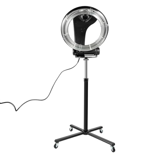 Hair Color Processor Wall Mount, Professional Infrared Hair Dryer Salon Hair Hood Dryer Spa Barber Hair Color Processor Heater Machine 1250W White