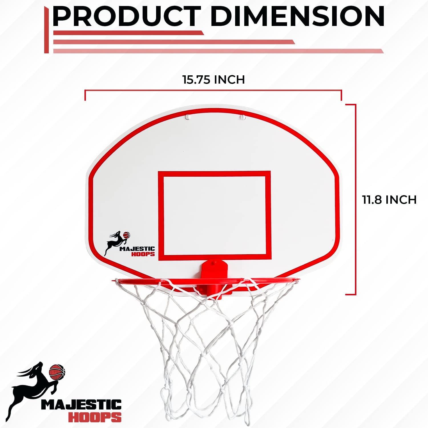 Indoor Basketball Hoop for Kids and Adults with Ball and Pump D1672
