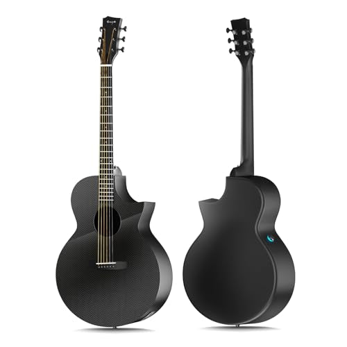 Acoustic Electric Guitar 41 inch with Hard Case and Accessories A553