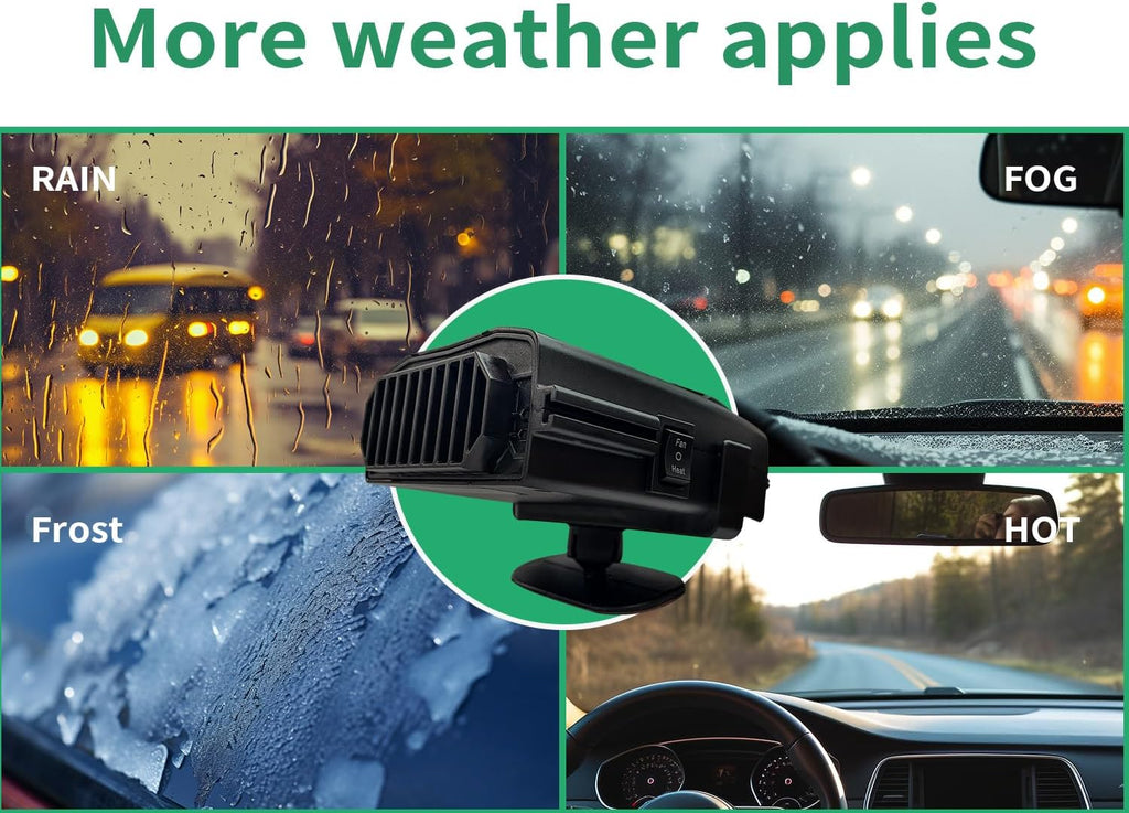 Portable Car Heater 12V 150W Defroster with Heating and Cooling L582