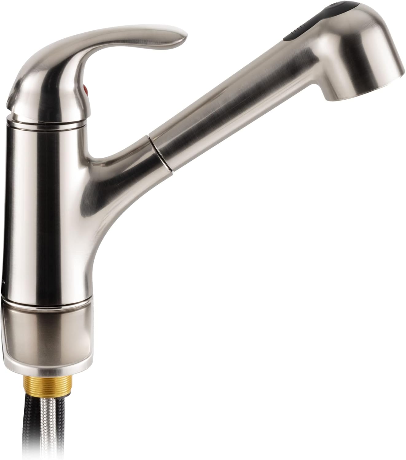 RV Kitchen Pull Out Faucet Brushed Nickel O16006