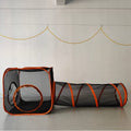 Portable Outdoor Cat Enclosures for Indoor Cats, 4-in-1 Large Cat Tent Outdoor with Tunnel for Cats and Other Pets