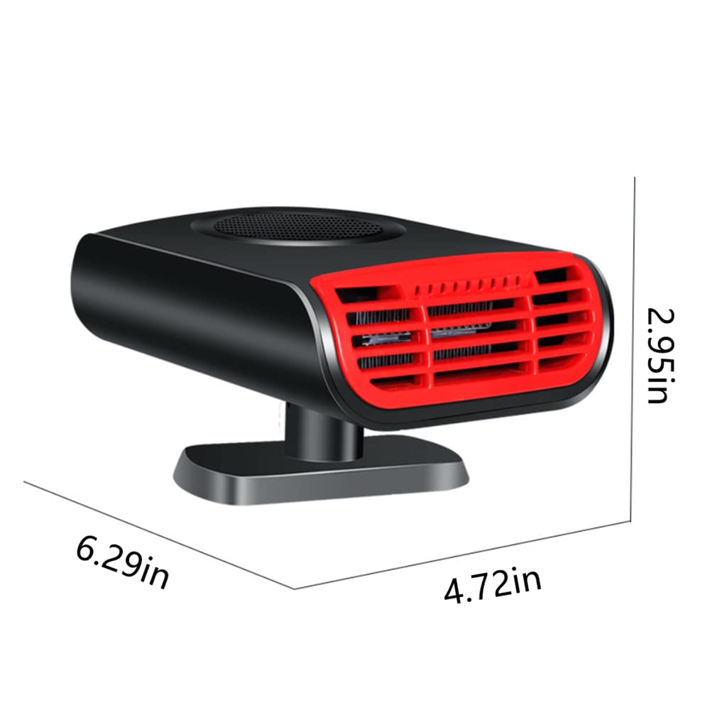 Portable Car Heater 12V 150W Defroster Fan with Cigarette Lighter Plug I649