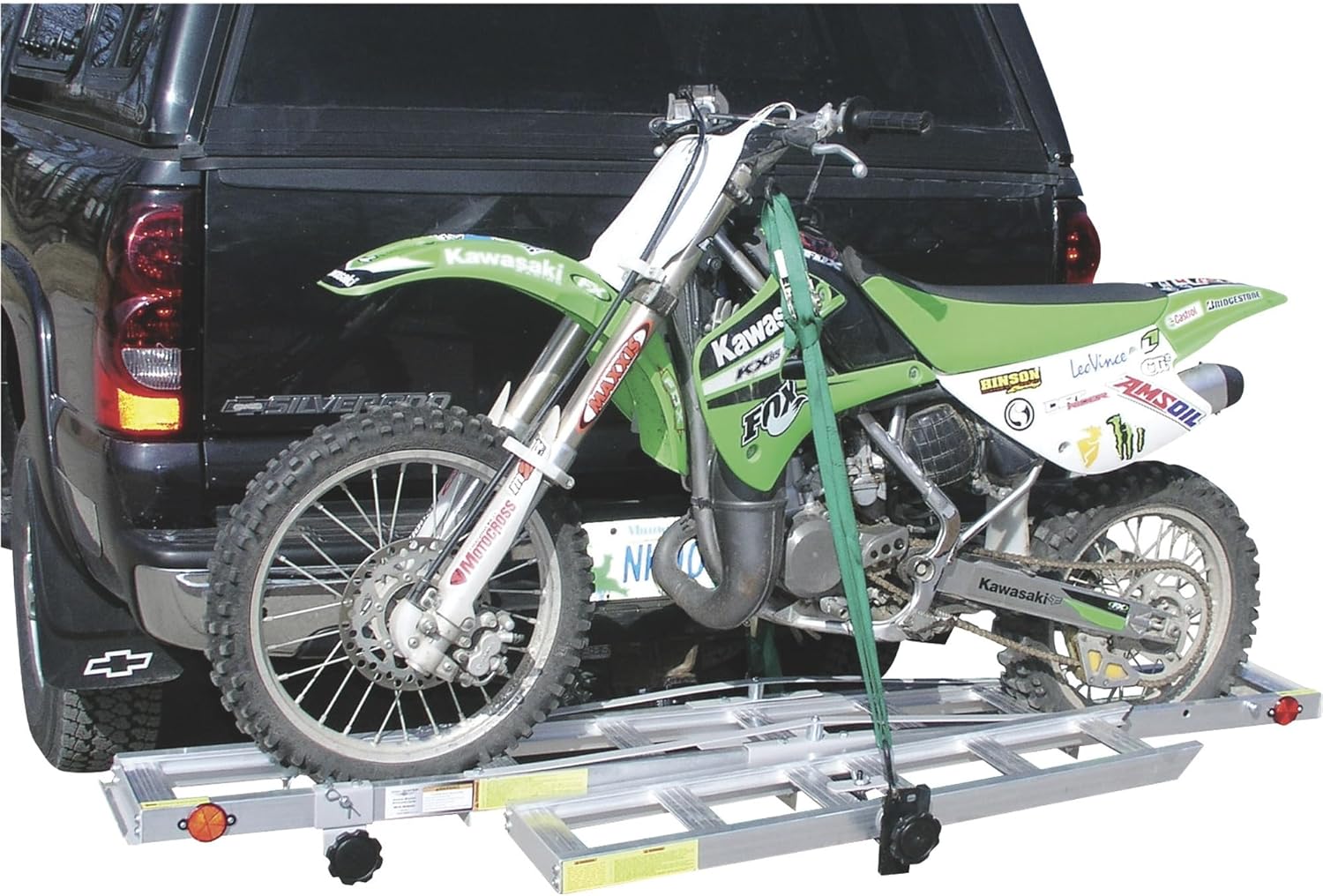 Aluminum Receiver-Mounted Motorcycle Carrier U658334