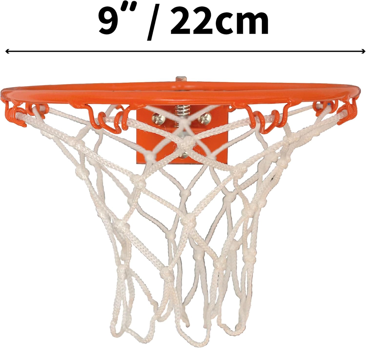 Mini Basketball Hoop for Door with Noise Reduction, 2 Balls and Pump Included P589