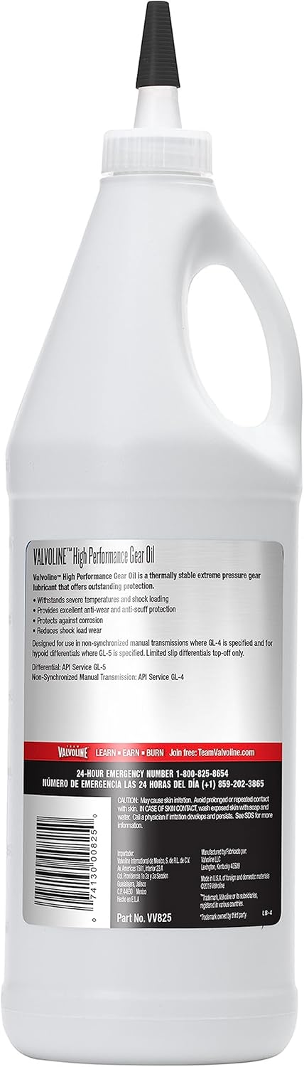 Gear Oil SAE 85W-140 1 QT (Pack of 3) S30329
