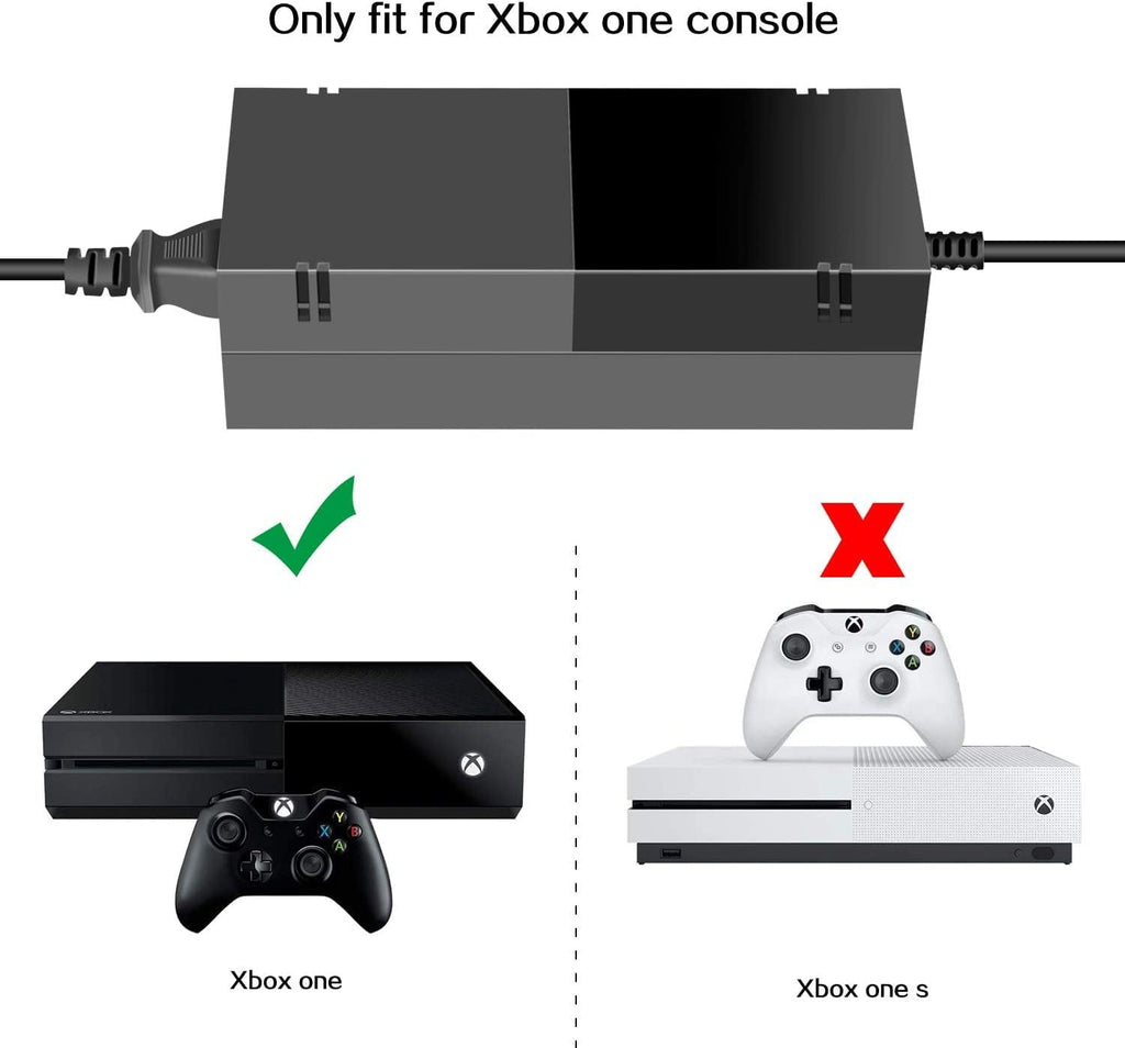 Power Supply Brick for Xbox One with AC Adapter Charger Cord A21551