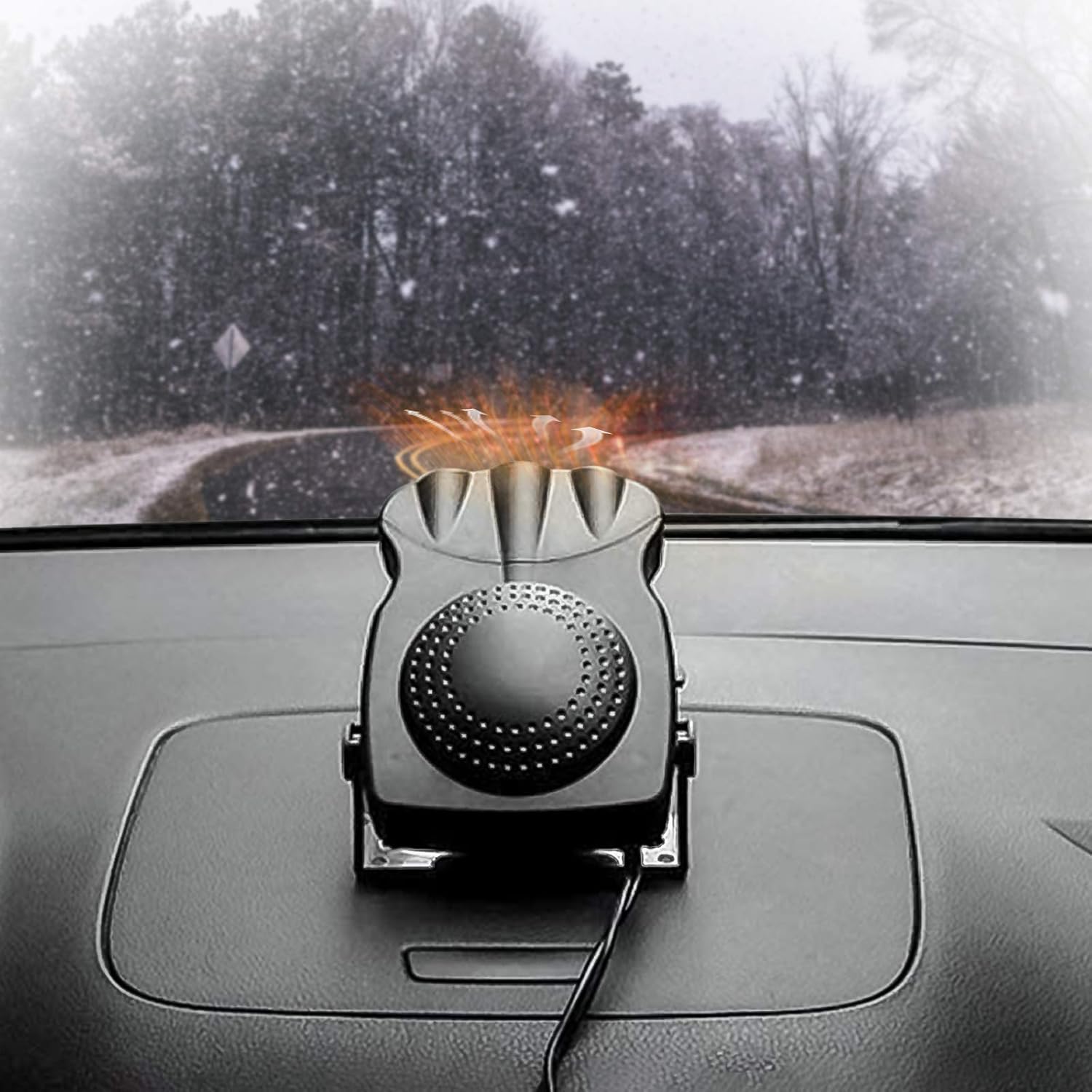 Portable 12V Car Heater Defroster Fan V455
