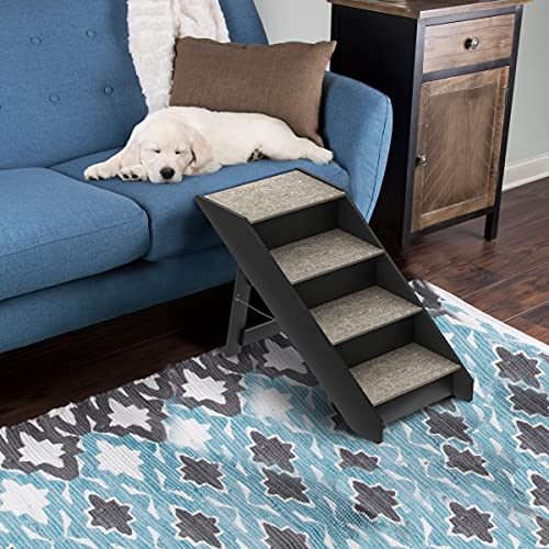Foldable Nonslip Dog Steps for Small Pets, 3-Step Design D14594