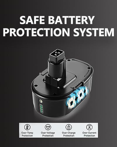 18V 6.5Ah Lithium Battery Replacement for 18 Volt XRP R2717