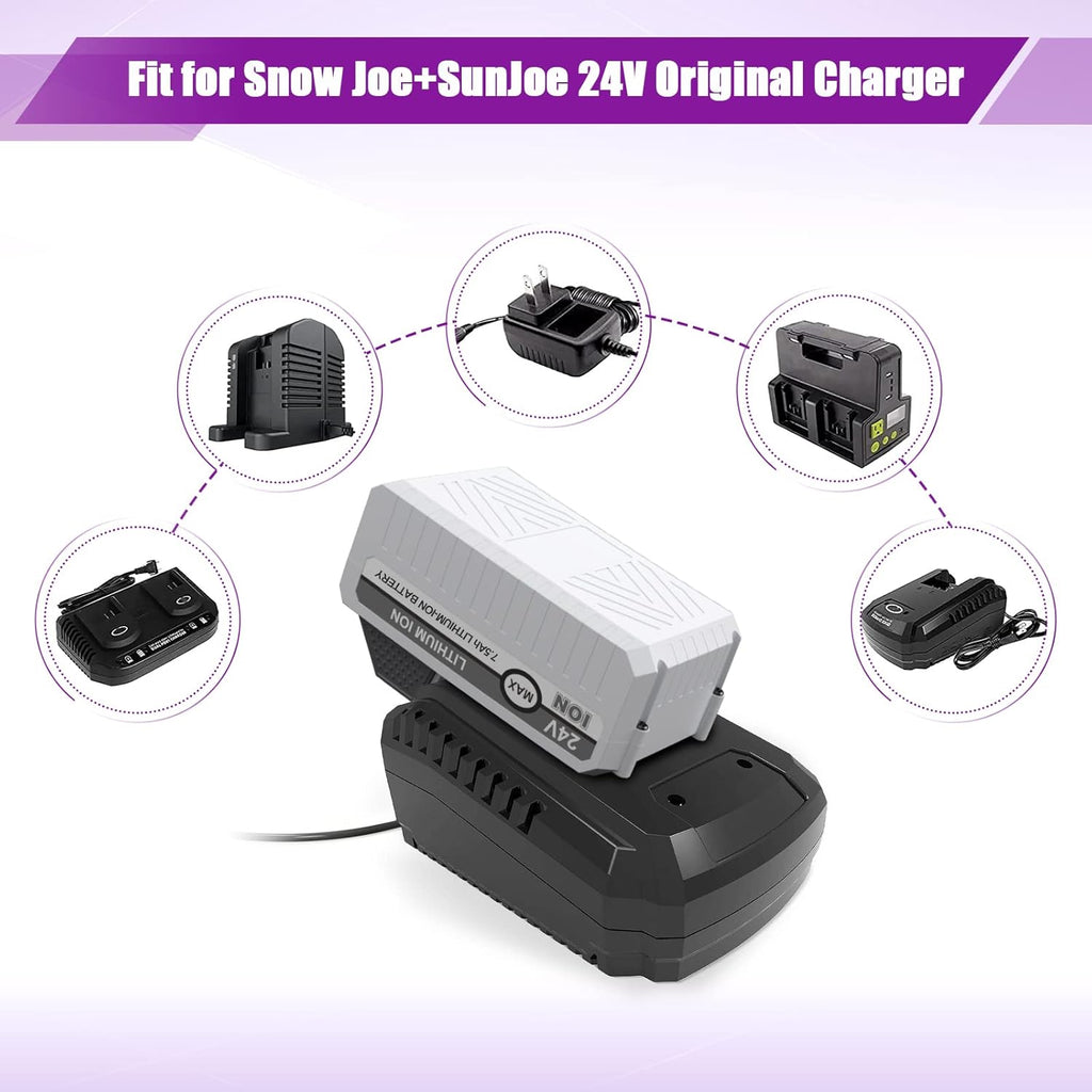 7500mAh 24V Replacement Battery for 24V Cordless Outdoor Power Tools P86217
