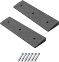 2 Pack 2'' Rise Rubber Curb Ramp Heavy Duty Loading Rubber Curb Ramps 3 Tons Driveway Ramp Car Slope Ramp for Loading Dock Bike Vehicle Warehouse Sidewalk Wheelchair