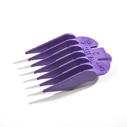 Purple #2 Comb Attachment 1/4" (6.0mm) for Hair Clippers B828507