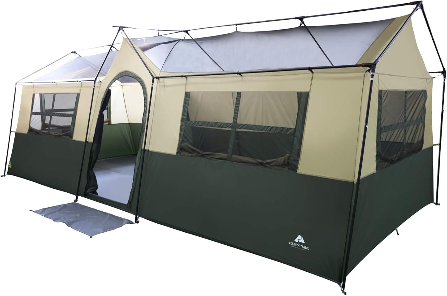 12 Person Cabin Tent with Room Dividers and Storage Duffel G82683