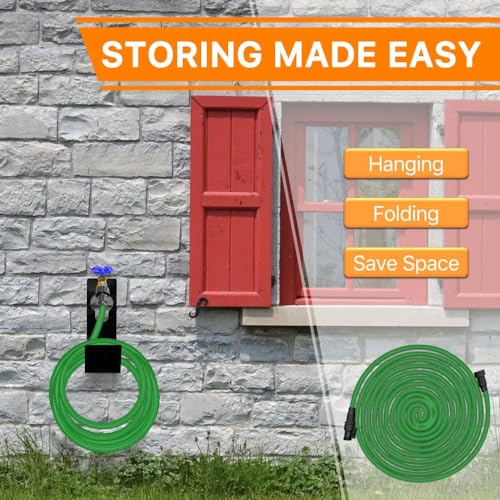 75ft Garden Hose with Triple Layer Latex Core and Fabric Protection S3967