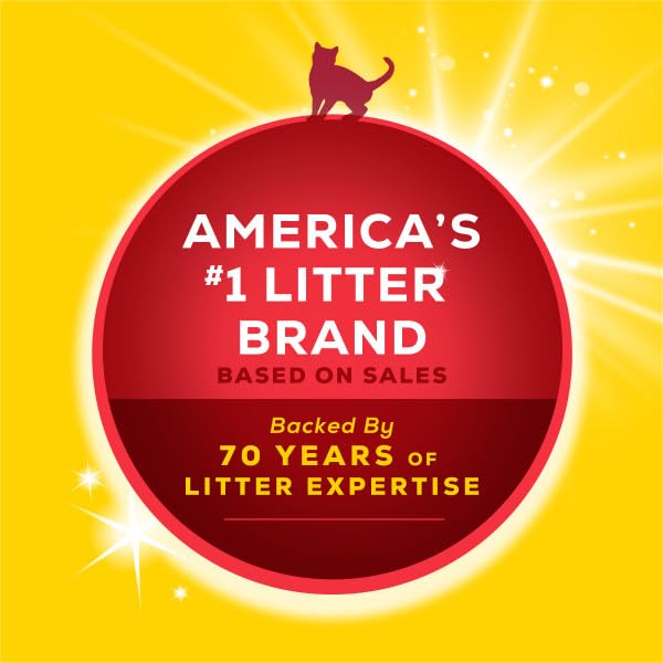 Unscented Clumping Cat Litter for Multi Cats, 16 lb Bag J7294