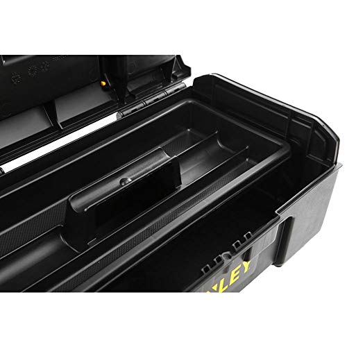 DIY Toolbox Storage with 1 Touch Latch, 2 Lid Organisers, 16 Inch C55839