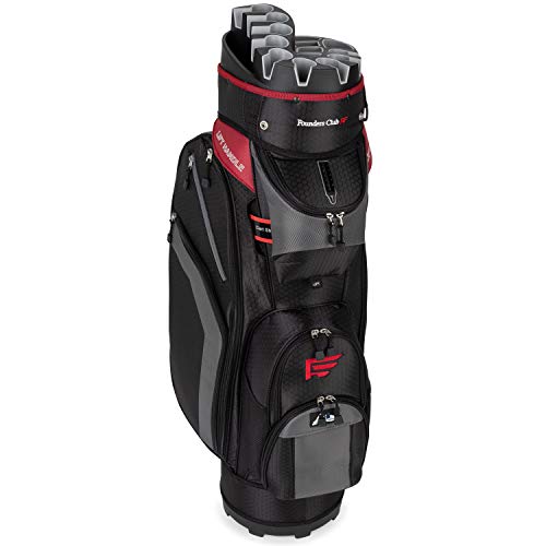 14 Way Golf Cart Bag with Anti Rattle Divider Top E661895