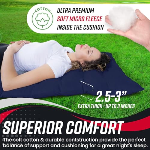 Outdoor Camping Cot Pad Mattress Lightweight Portable Waterproof K828271