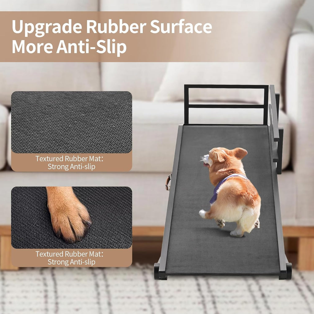 Folding Dog Ramp for Bed, Couch, SUV, Adjustable Height, 200 lbs Capacity Z76504