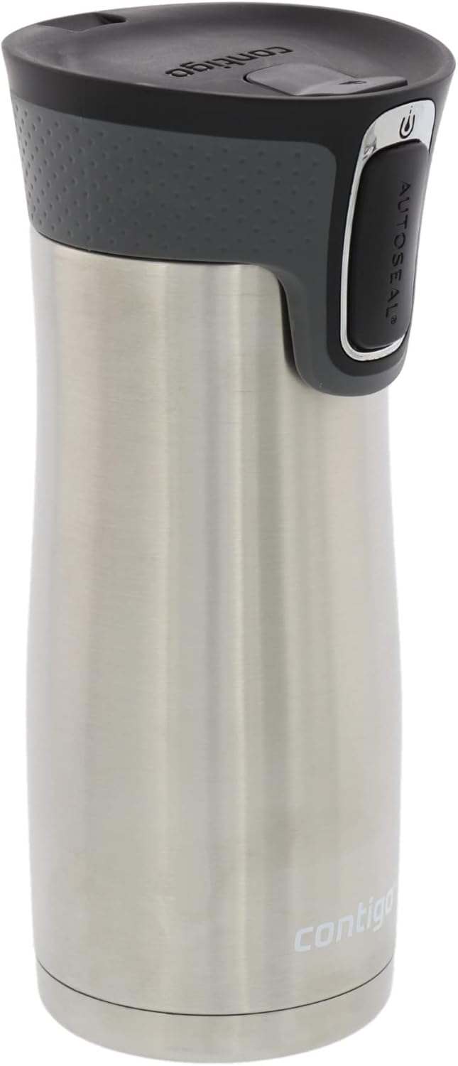 16oz Stainless Steel Travel Mug U20304