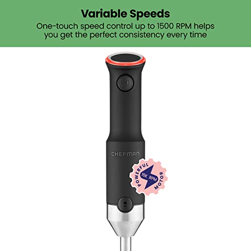 Cordless Portable Immersion Blender Set with Ice Crushing Power R42319