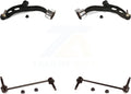 Front Suspension Control Arm And Ball Joint Assembly Link Kit Replacement For Ford Taurus Flex Lincoln Police Interceptor Sedan MKS MKT Special Service - Left Right Side (Driver Passenger) K72-101098