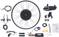 700C Electric Bicycle Front/Rear Wheel Motor,Powerful Ebike Hub Motor Kit,Bike Conversion Kit LCD 48V 1000W