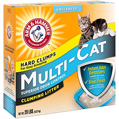 Multi-Cat Clumping Litter Unscented, 26.3lb N744157