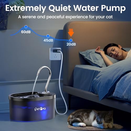 Cat Water Fountain 3L Super Silent for Indoor Pets M856