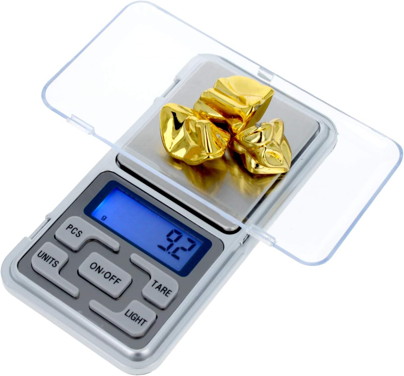 Gold Prospecting Pan Kit with Glass Vials and Pocket Scale Q7922