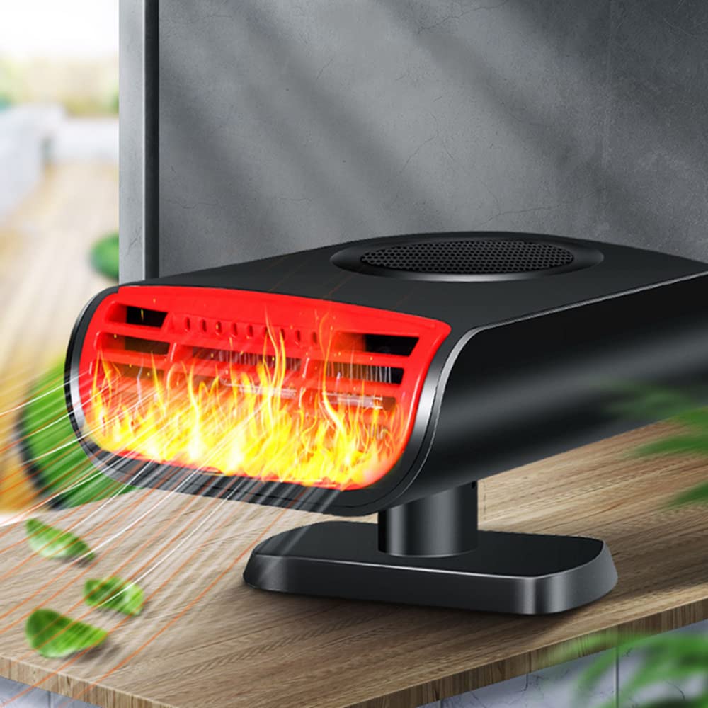 Portable Car Heater 12V 150W Defroster Fan with Cigarette Lighter Plug I649