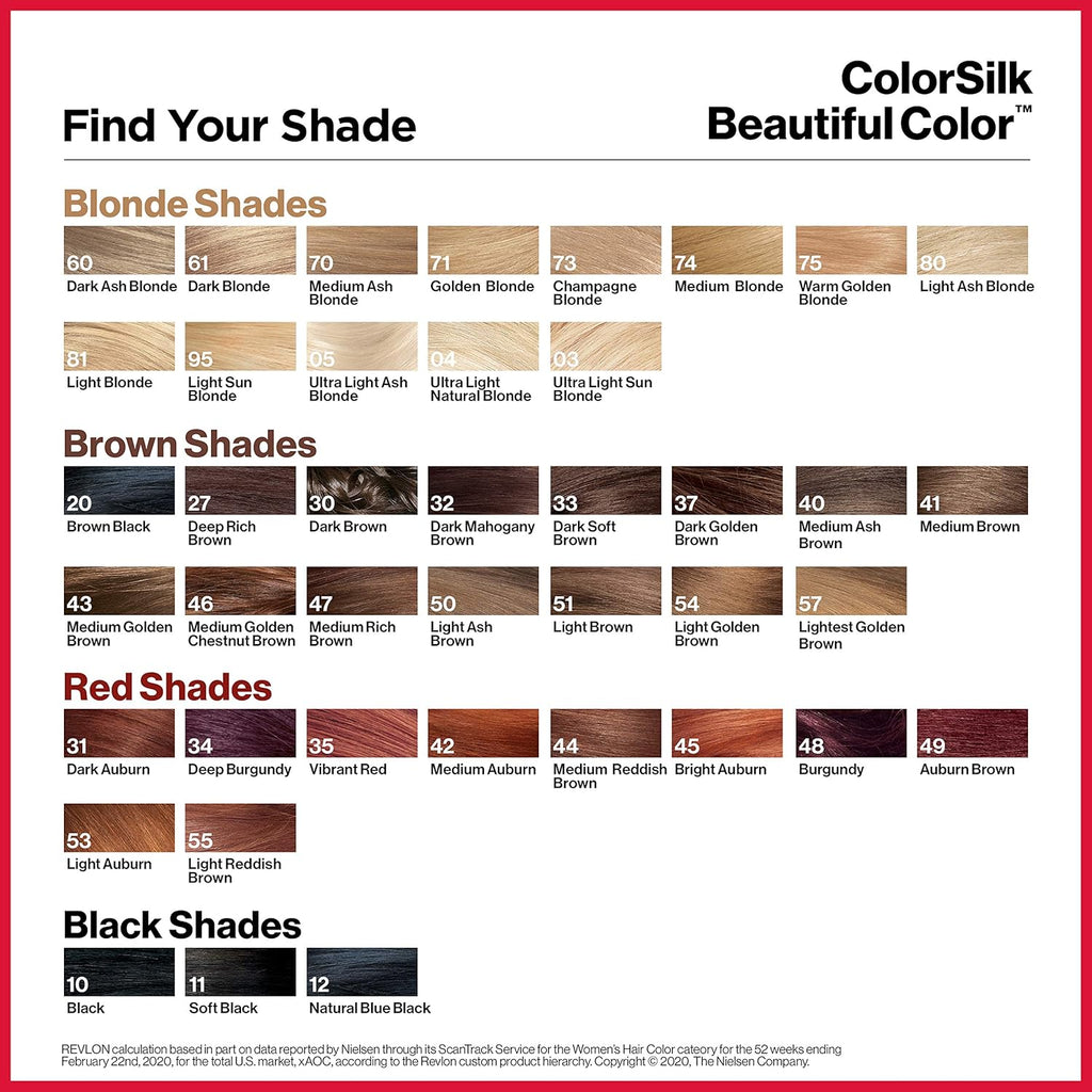 Permanent Hair Color, Ammonia-Free, 20 Brown/Black, 4.4 oz X33044