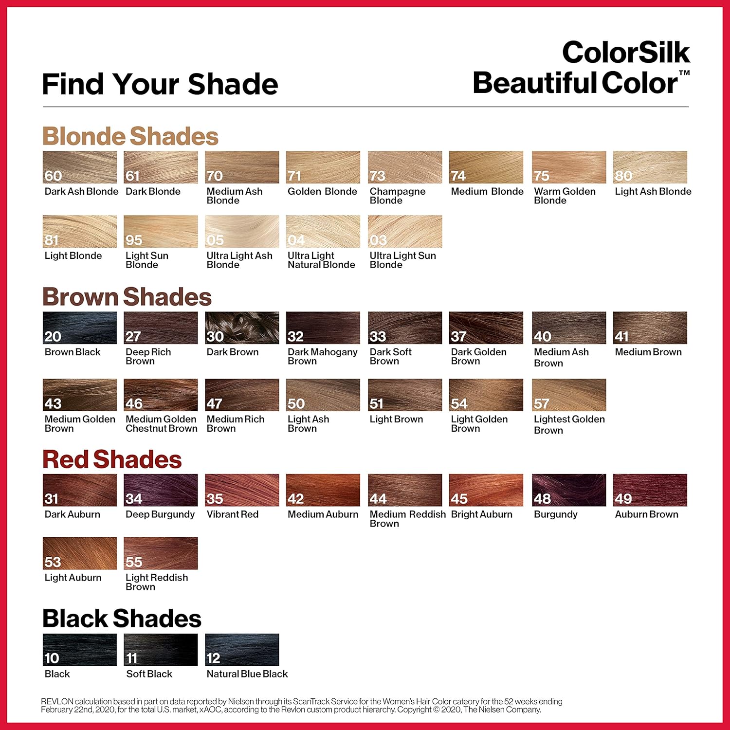 Permanent Hair Color, Ammonia-Free, 20 Brown/Black, 4.4 oz X33044
