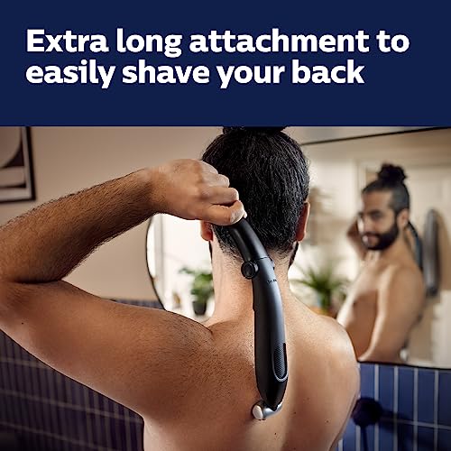Showerproof Body & Manscaping Trimmer for Men with Back Attachment C9657