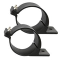 Round Tube Clamp Mounting Kit Diameter Sturdy Aluminum Alloy Bracket for Off-Road Lights Driving Lights and Light bar Bracket clamp Light (1.57~1.77" Clamp)