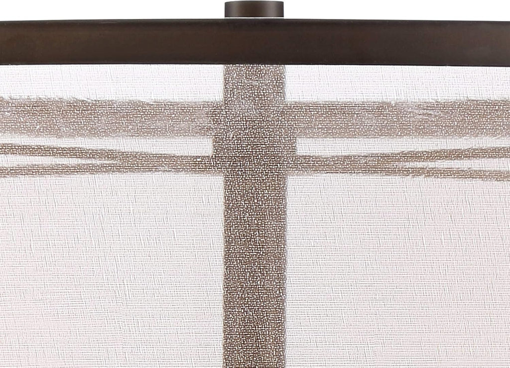 Rustic Farmhouse Standing Floor Lamp 3-Light 62" Tall S6305