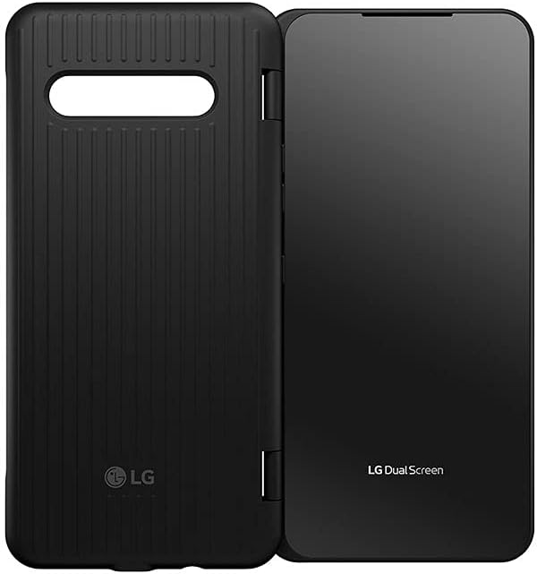 LG Dual Screen Case LM-V605N for LG V60 ThinQ 5G w/ Type-C Adapter - Black