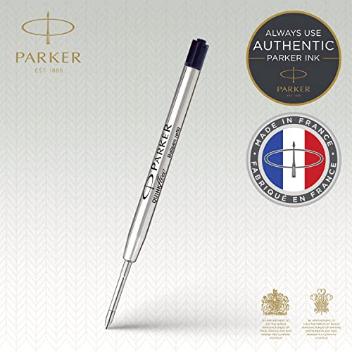 Ballpoint Pen Ink Refills, Medium Tip, Black, 3 Count P532706