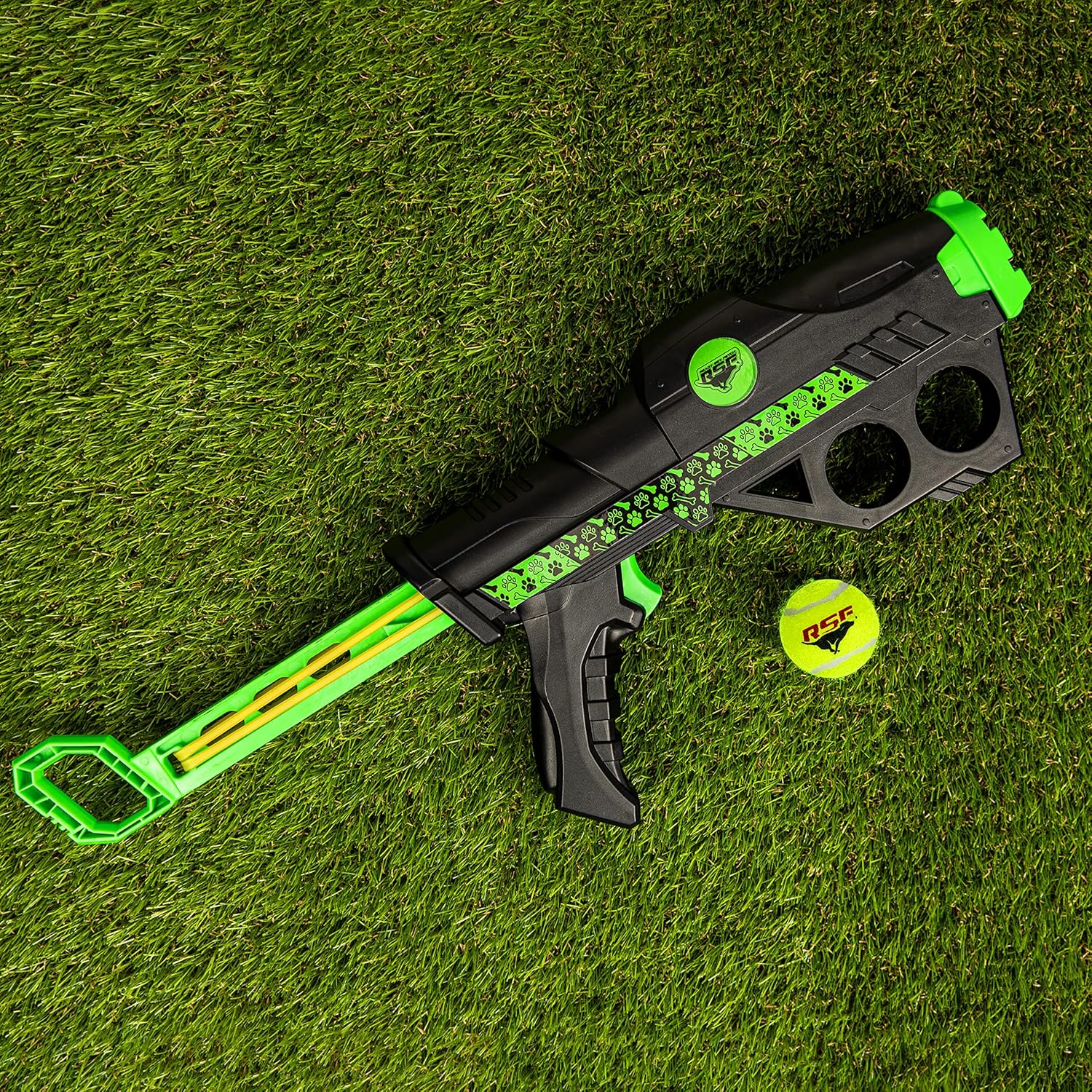 Mini Tennis Ball Launcher for Dogs - Ball Thrower Cannon for Fetch R9185