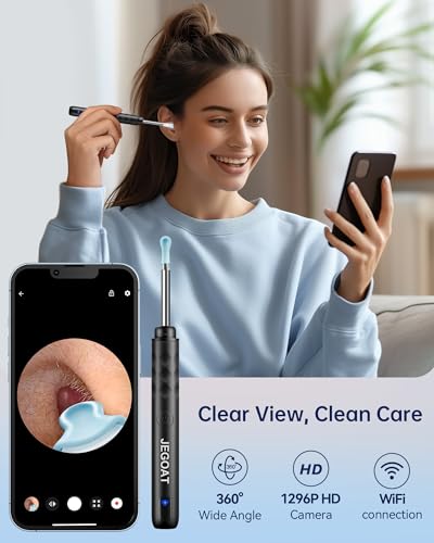 Ear Wax Removal Kit with HD Camera and LED Lights K606