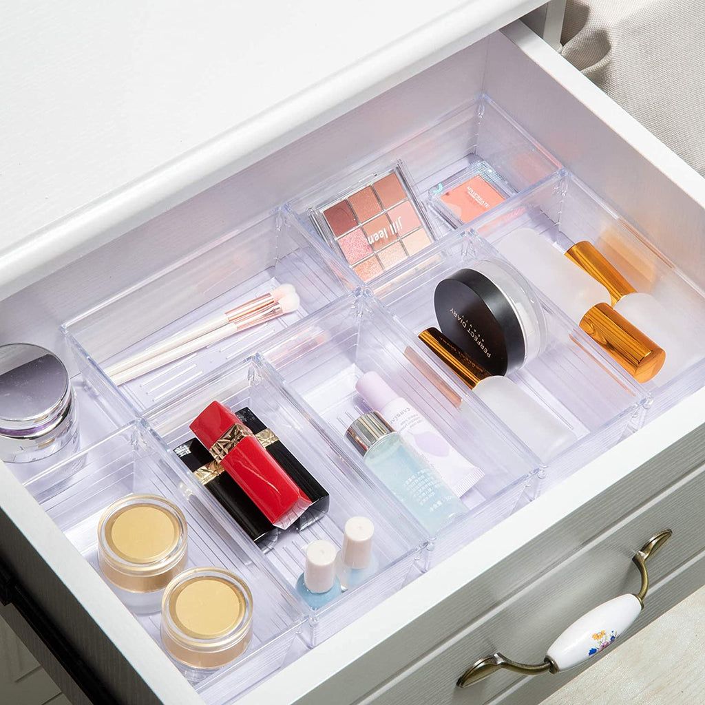 Plastic Drawer Organizer Tray for Vanity Cabinet, Set of 8 P4120